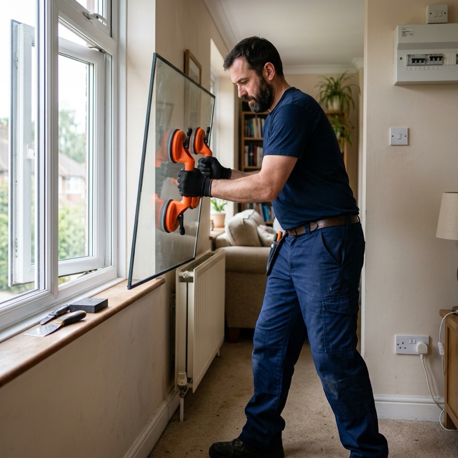 Glass replacement in the Midlands, the North & the East