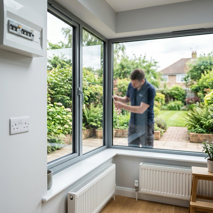 Aluminium windows